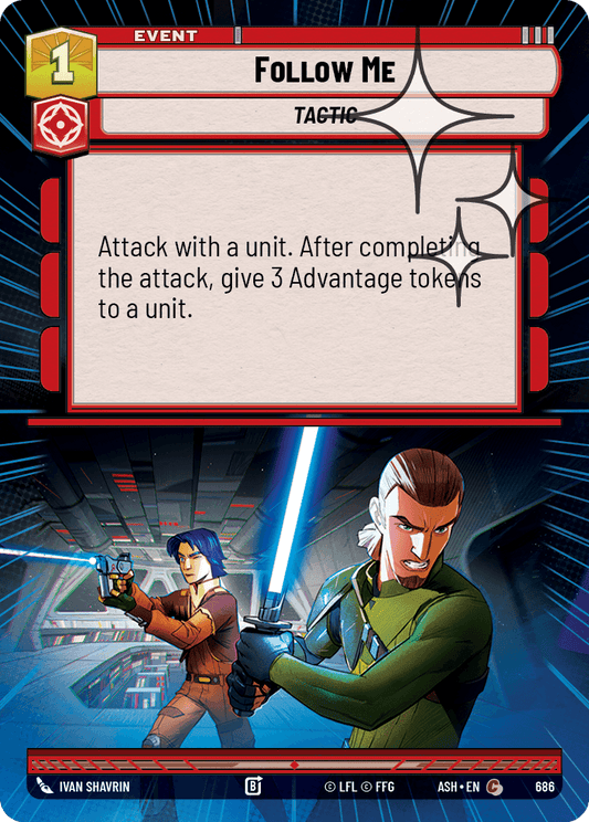 【ASH686/EN】Follow Me (Hyperspace/Foil)