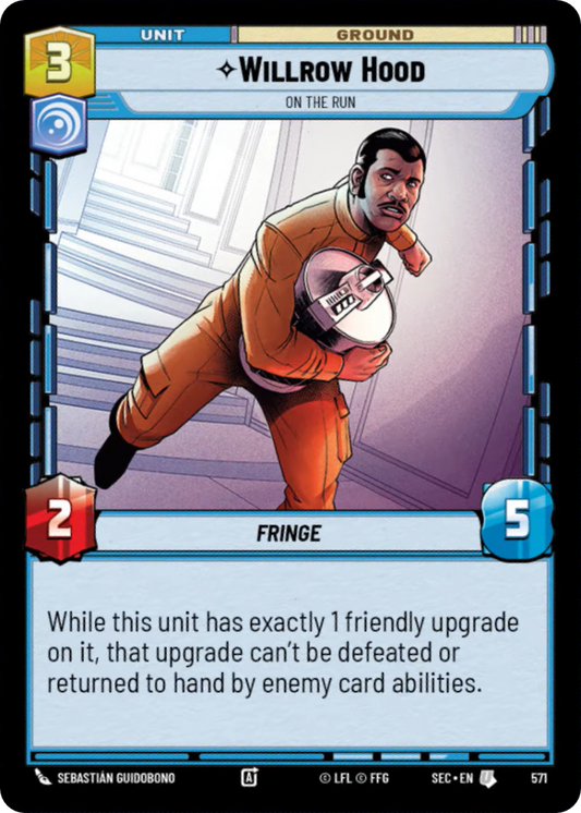 【SEC0571/EN】Willrow Hood - On the Run (Foil)