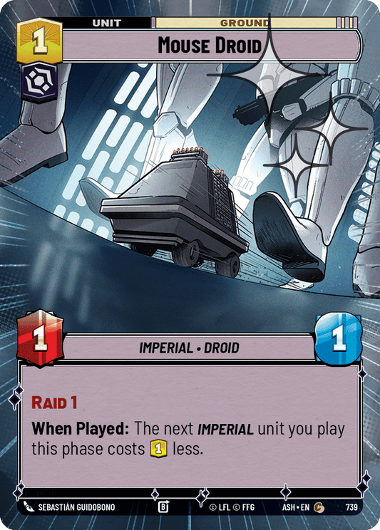 【ASH739/EN】Mouse Droid (Hyperspace/Foil)