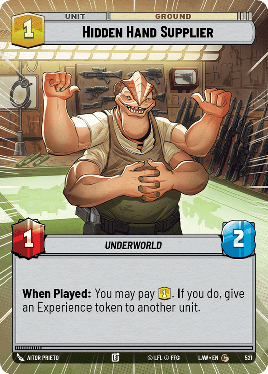 【LAW521/EN】Hidden Hand Supplier (Hyperspace)