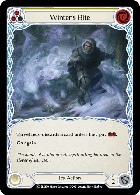 【U-ELE170/EN】Winter's Bite[Yellow]