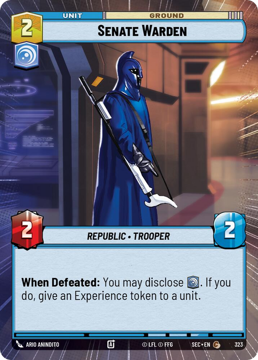 【SEC0323/EN】Senate Warden (Hyperspace)