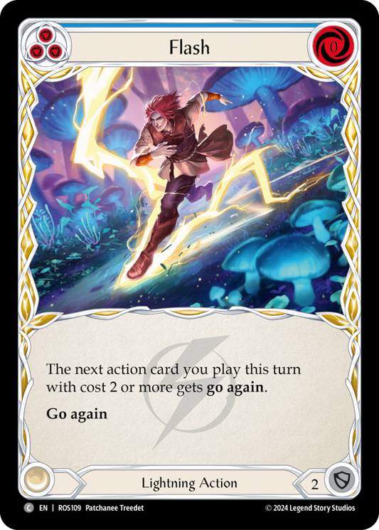 【ROS109/EN】Flash/閃光[Blue]