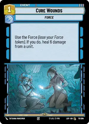 【LOF075/EN】Cure Wounds