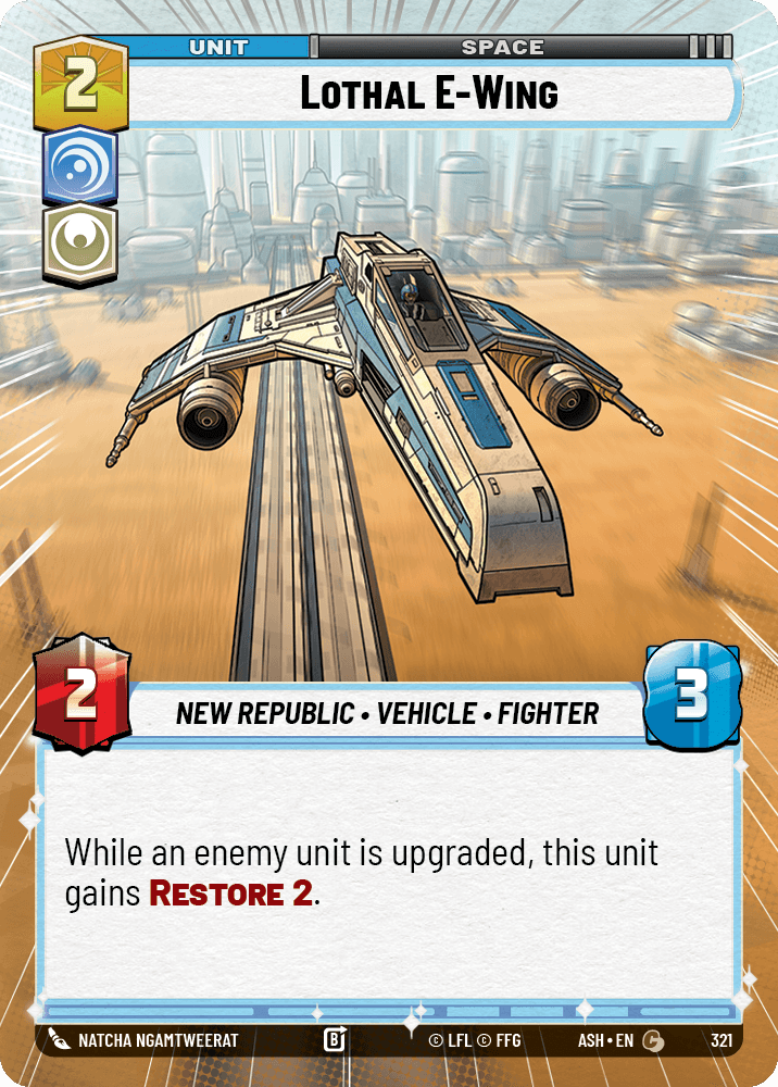 【ASH321/EN】Lothal E-Wing (Hyperspace)