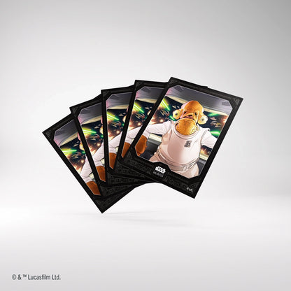 【GAMEGENIC】SWU ART SLEEVES - Admiral Ackbar※配送方法はゆうパックをご選択ください