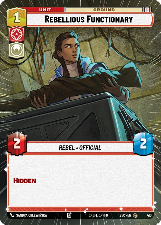 【SEC0410/EN】Rebellious Functionary (Hyperspace)