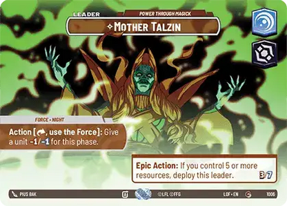 【LOF1006/EN】Mother Talzin - Power Through Magick(Showcase)
