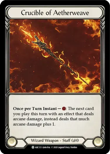 【U-ARC115/EN】Crucible of Aetherweave