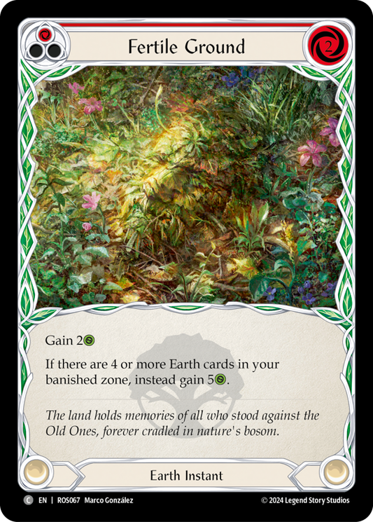 【ROS067/EN/RF】Fertile Ground/肥沃な土地[Red]