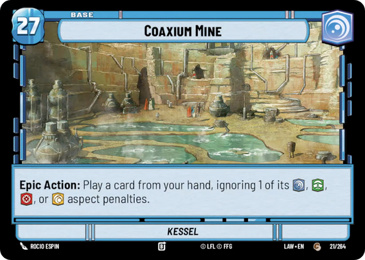 【LAW021/EN】Coaxium Mine