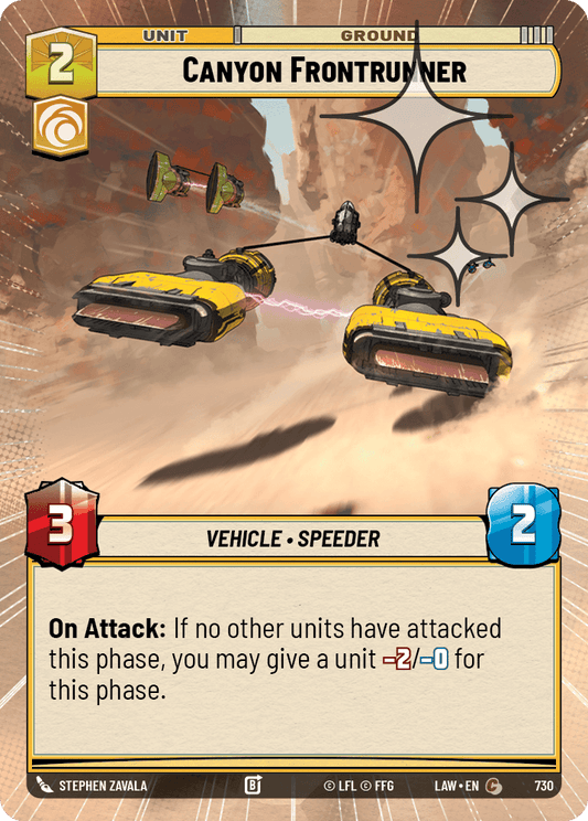 【LAW730/EN】Canyon Frontrunner (Hyperspace/Foil)