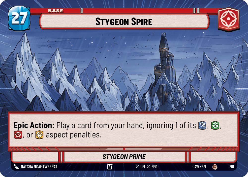 【LAW291/EN】Stygeon Spire (Hyperspace)