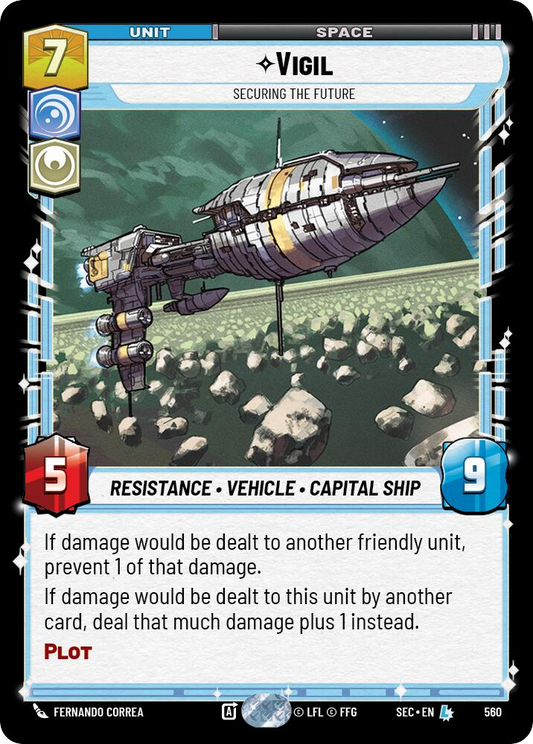 【SEC0560/EN】Vigil - Securing the Future (Foil)