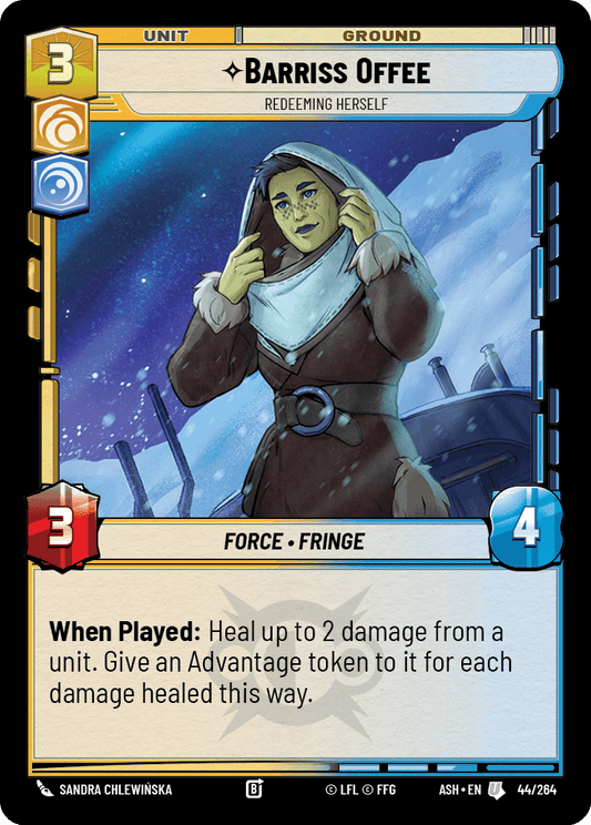 【ASH044/EN】Barriss Offee - Redeeming Herself