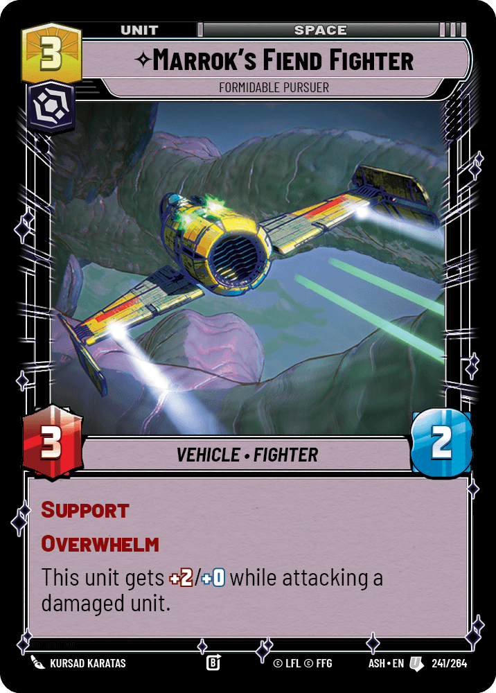 【ASH241/EN】Marrok's Fiend Fighter - Formidable Pursuer