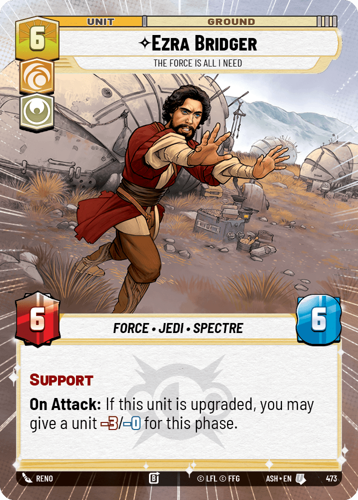 【ASH473/EN】Ezra Bridger - The Force is All I Need (Hyperspace)