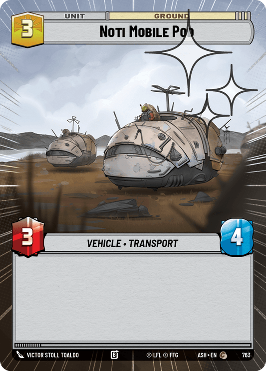 【ASH763/EN】Noti Mobile Pod (Hyperspace/Foil)