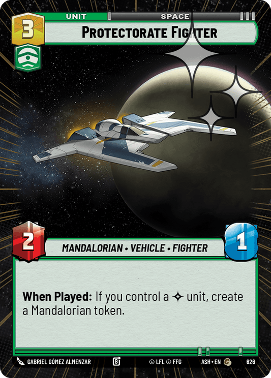 【ASH626/EN】Protectorate Fighter (Hyperspace/Foil)