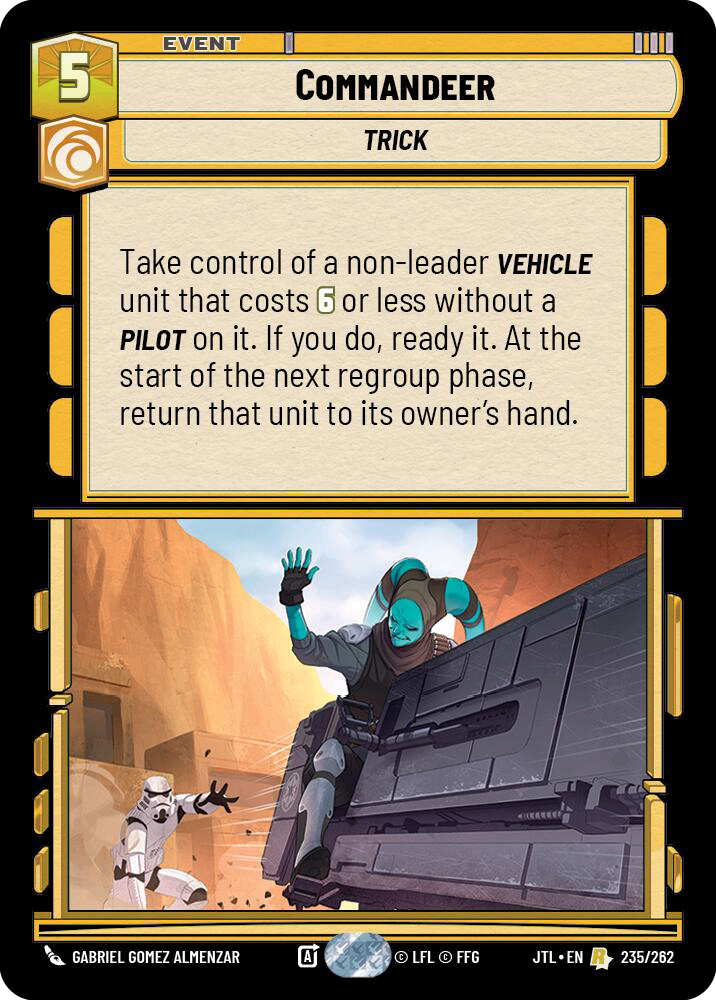 【JTL733/EN】Commandeer(Foil)