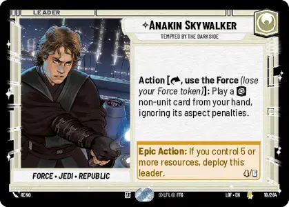 【LOF018/EN】Anakin Skywalker - Tempted by the Dark Side