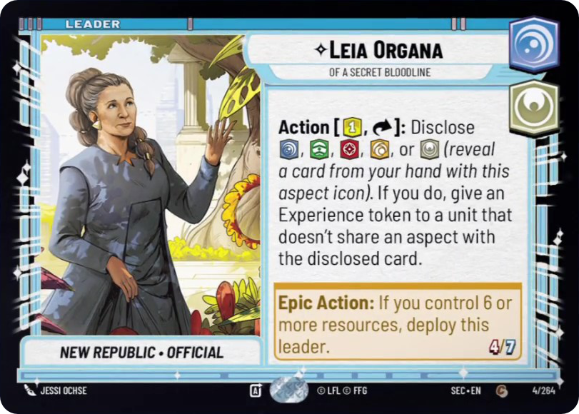 【SEC0004/EN】Leia Organa - Of A Secret Bloodline