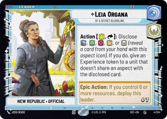 【SEC0004/EN】Leia Organa - Of A Secret Bloodline