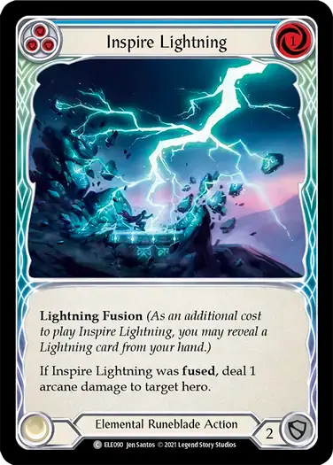 【ELE090/EN】Inspire Lightning[Blue]