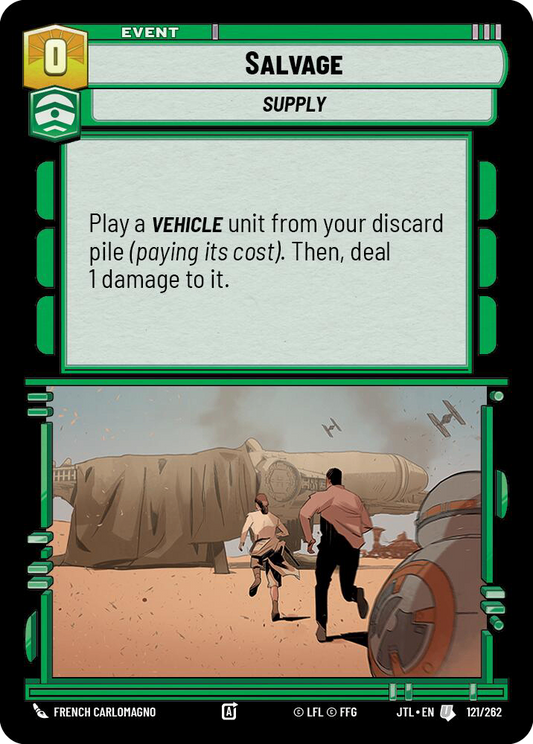 【JTL619/EN】Salvage(Foil)