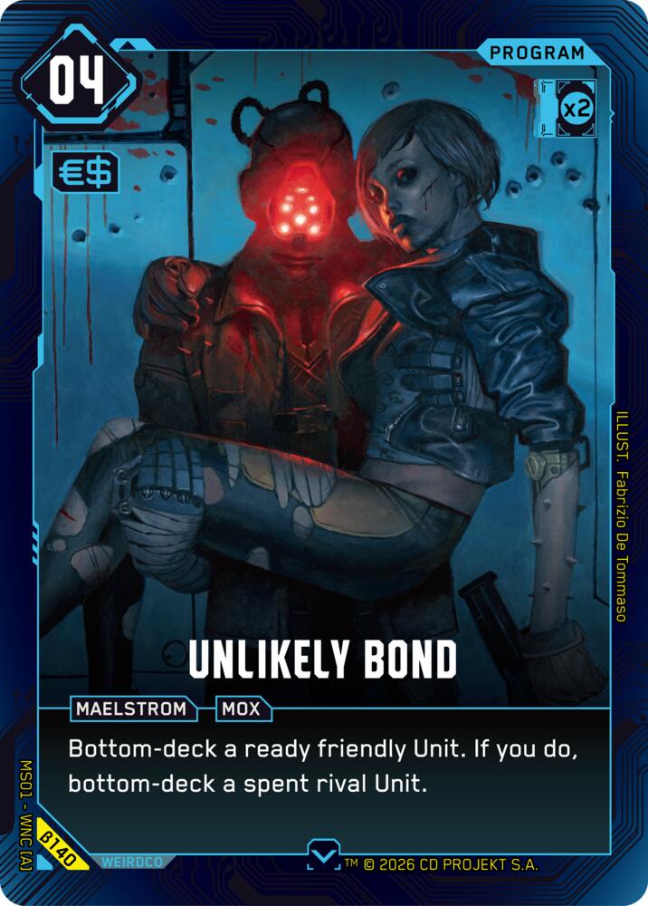【WNCBβ140/EN】Unlikely Bond