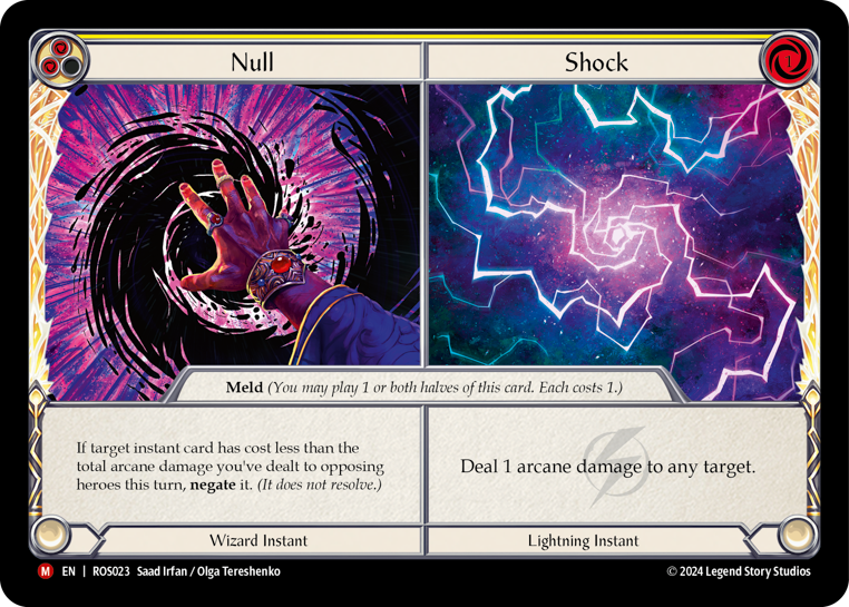 【傷あり特価】【ROS023/EN】Null+Shock/虚空+ショック