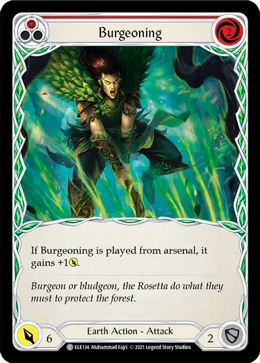 【ELE134/EN】Burgeoning[Red]