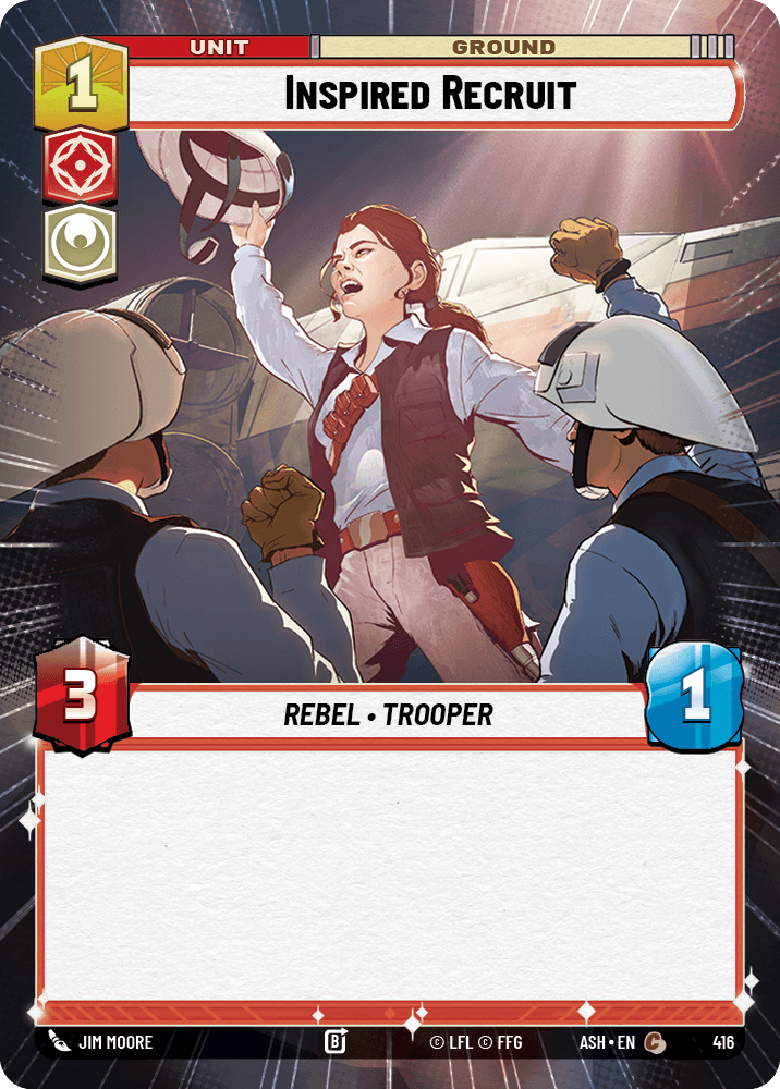 【ASH416/EN】Inspired Recruit (Hyperspace)