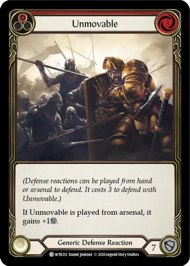 【U-WTR212/EN/RF】Unmovable[Red]