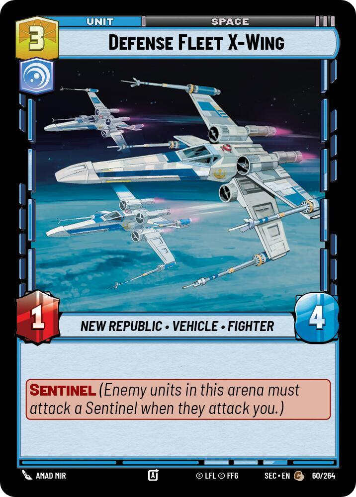 【SEC0060/EN】Defense Fleet X-Wing