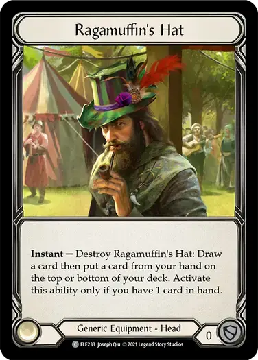 【ELE233/EN】Ragamuffin's Hat