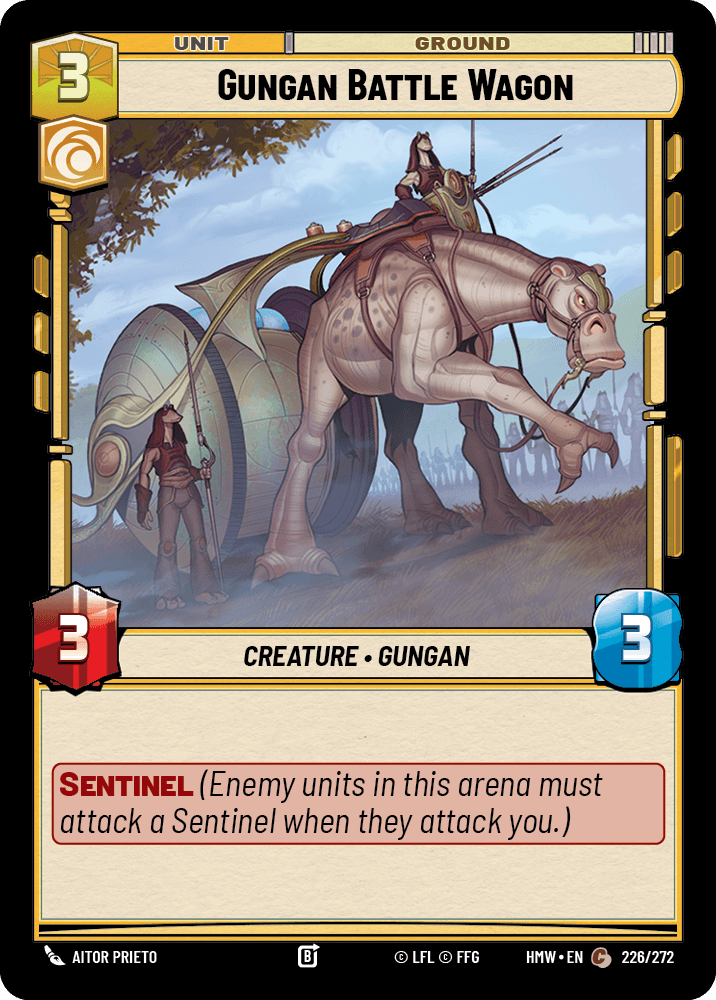 【HMW226/EN】Gungan Battle Wagon