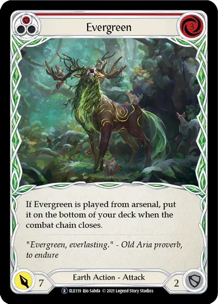 【U-ELE119/EN】Evergreen[Red]