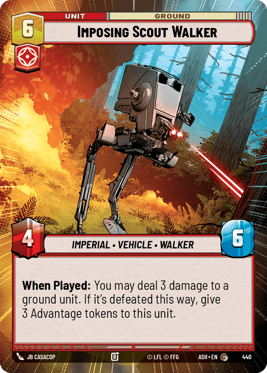 【ASH440/EN】Imposing Scout Walker (Hyperspace)
