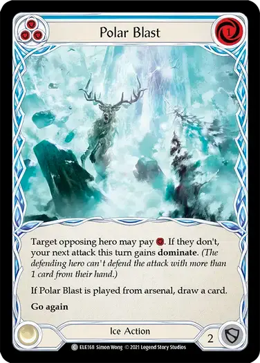 【ELE168/EN】Polar Blast[Blue]