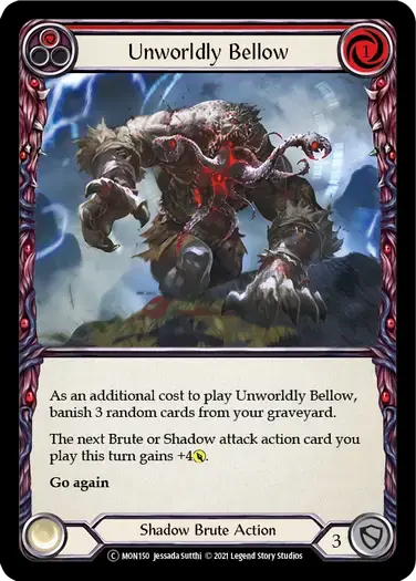 【U-MON150/EN】Unworldly Bellow[Red]