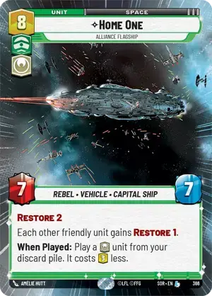 【SOR366/EN】Home One - Alliance Flagship (HYPERSPACE)