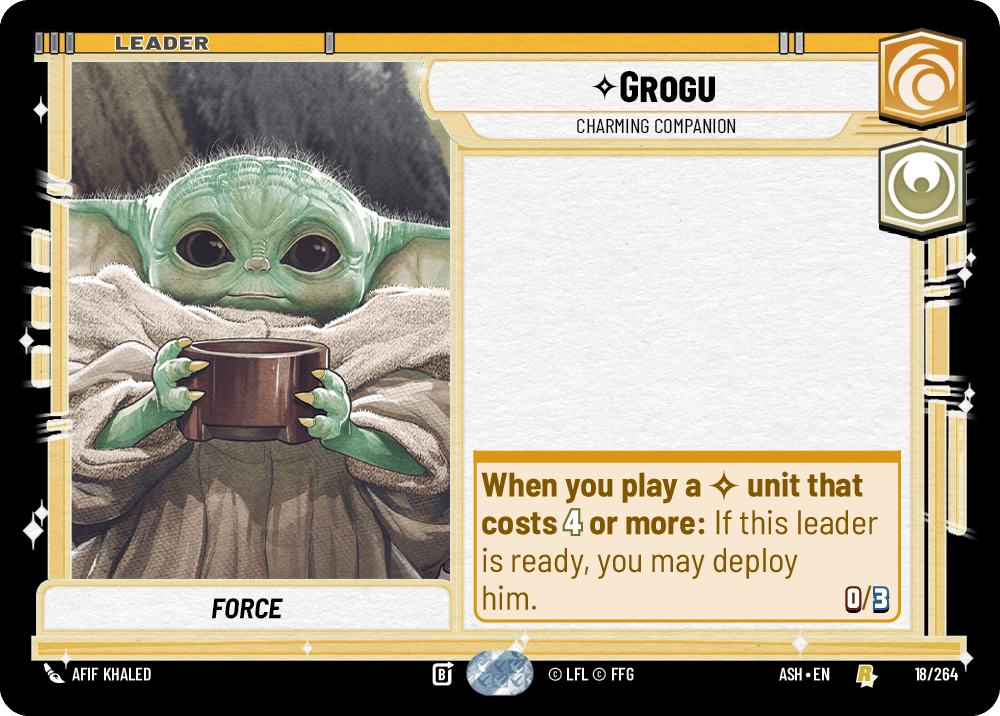 【ASH018/EN】Grogu - Charming Companion