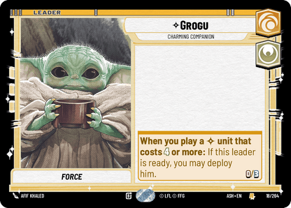 【ASH018/EN】Grogu - Charming Companion
