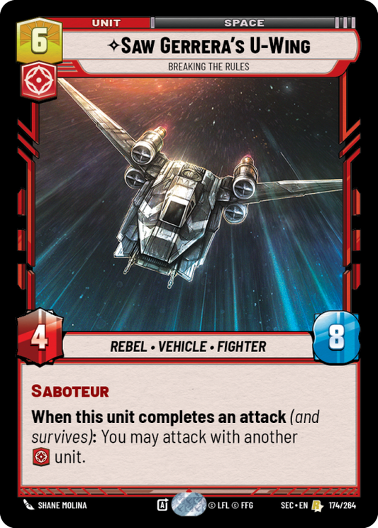 【SEC0174/EN】Saw Gerrera's U-Wing - Breaking the Rules