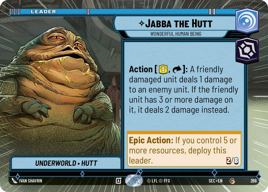【SEC0266/EN】Jabba the Hutt - Wonderful Human Being (Hyperspace)
