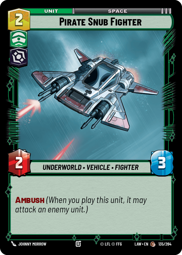 【LAW135/EN】Pirate Snub Fighter
