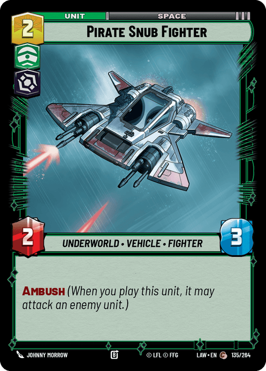 【LAW135/EN】Pirate Snub Fighter