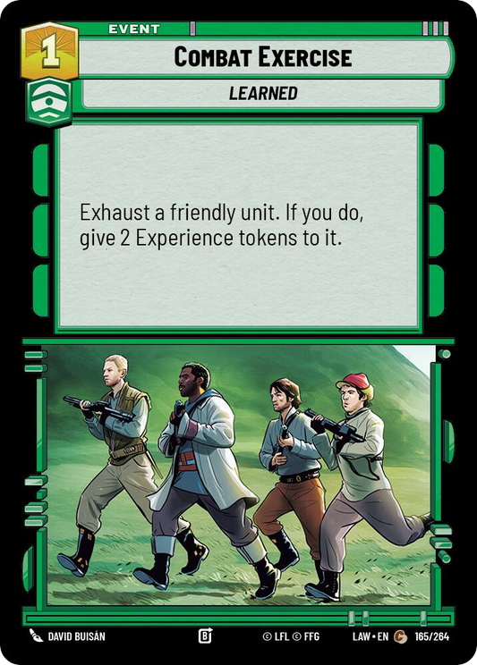 【LAW165/EN】Combat Exercise