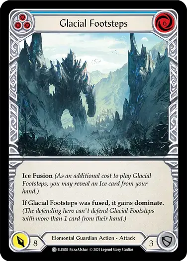 【ELE018/EN】Glacial Footsteps[Blue]